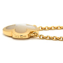 ヴァンクリーフアーペル Van Cleef & Arpels ピュア アルハンブラ VCARA39700 パールホワイトXイエローゴールド K18YG マザーオブパール ネックレス 750YG 18K 18金 シェル