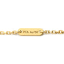 ヴァンクリーフアーペル Van Cleef & Arpels スウィート パピヨン ペンダント VCARF69300 パールホワイト×イエローゴールド K18YG マザーオブパール ネックレス 白 VCA 750 YG 18K シェル