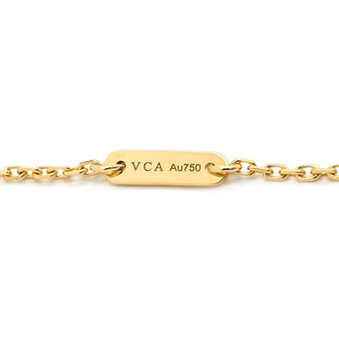 ヴァンクリーフアーペル Van Cleef & Arpels フリヴォル ペンダント ミニ VCARP0J100 イエローゴールド K18YG ダイヤモンド ネックレス 750YG 1Pダイヤ