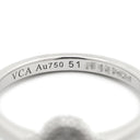 ヴァンクリーフアーペル Van Cleef & Arpels スウィート アルハンブラ VCARO85800 ホワイトゴールド K18WG ダイヤモンド #51(JP11) リング 指輪 750WG 18K 18金 10号