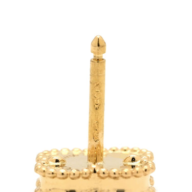 ヴァンクリーフアーペル Van Cleef & Arpels スウィート アルハンブラ VCARA44900 ブラック×イエローゴールド K18YG オニキス ピアス 黒 オニキス 750 YG 18K 両耳用