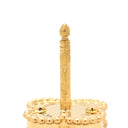 ヴァンクリーフアーペル Van Cleef & Arpels スウィート アルハンブラ VCARA44900 ブラック×イエローゴールド K18YG オニキス ピアス 黒 オニキス 750 YG 18K 両耳用