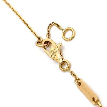 ヴァンクリーフアーペル Van Cleef & Arpels スウィート アルハンブラ VCARF68800 パールホワイト×イエローゴールド K18YG マザーオブパール ブレスレット K18 18金 パール