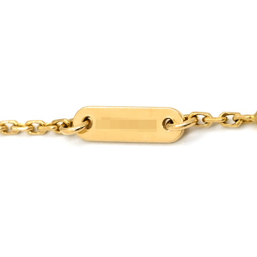 ヴァンクリーフアーペル Van Cleef & Arpels スウィート アルハンブラ VCARF68800 パールホワイト×イエローゴールド K18YG マザーオブパール ブレスレット K18 18金 パール