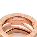 ブルガリ BVLGARI ビーゼロワン B-zero1 レジェンド ダイヤ 4バンドリング ピンクゴールド K18PG ダイヤモンド #52(JP12) リング 指輪 750 18金 PG 11号