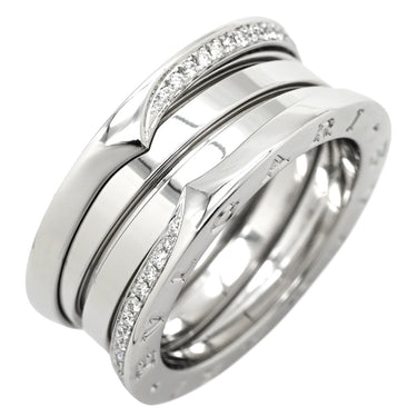 ブルガリ BVLGARI ビーゼロワン B-zero1 3バンド ダイヤ 359709 ホワイトゴールド K18WG ダイヤモンド #57(JP17) リング 指輪 18K WG Au750 18K 18金 16号