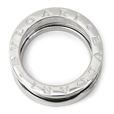 ブルガリ BVLGARI ビーゼロワン B-zero1 3バンド ダイヤ 359709 ホワイトゴールド K18WG ダイヤモンド #57(JP17) リング 指輪 18K WG Au750 18K 18金 16号