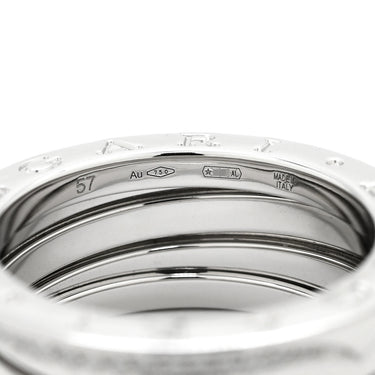 ブルガリ BVLGARI ビーゼロワン B-zero1 3バンド ダイヤ 359709 ホワイトゴールド K18WG ダイヤモンド #57(JP17) リング 指輪 18K WG Au750 18K 18金 16号