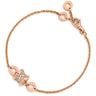 ブルガリ BVLGARI ビーゼロワン エレメント ダイヤ ピンクゴールド K18PG ダイヤモンド SM ブレスレット 18K 750 PG RG
