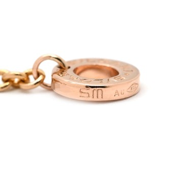 ブルガリ BVLGARI ビーゼロワン エレメント ダイヤ ピンクゴールド K18PG ダイヤモンド SM ブレスレット 18K 750 PG RG