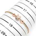 ブルガリ BVLGARI ビーゼロワン エレメント ダイヤ ピンクゴールド K18PG ダイヤモンド SM ブレスレット 18K 750 PG RG