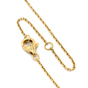 カルティエ Cartier アミュレット ドゥ カルティエ XS ホワイト×イエローゴールド K18YG ダイヤモンド ホワイトマザーオブパール ネックレス 白 1Pダイヤ 750 シェル ラウンド