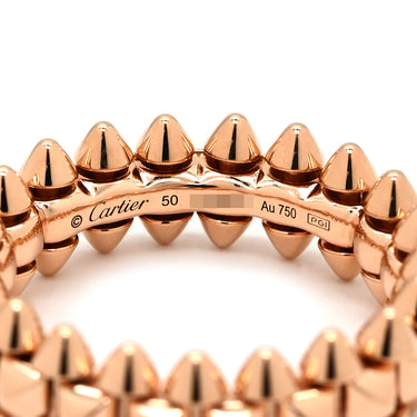 カルティエ Cartier クラッシュ ドゥ カルティエ SM B4229800 ピンクゴールド K18PG #50 リング 指輪 Au750 18K 18金 RG 10号