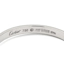 カルティエ Cartier ラブ LOVE フープピアス LM B8028300 ホワイトゴールド K18WG ピアス 750 18K WG