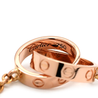 カルティエ Cartier ベビーラブ B6027000 ピンクゴールド K18PG ブレスレット Love Au750 18K 18金 PG RG ローズゴールド