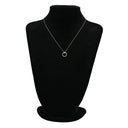 ティファニー Tiffany & Co T ダイヤ ペンダント ローズゴールド K18PG ダイヤモンド ネックレス ピンクゴールド サークル ラウンド バケットカット ブリリアントカット