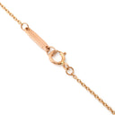 ティファニー Tiffany & Co Tトゥー サークル ペンダント ダイヤ ローズゴールド K18PG ダイヤモンド ネックレス ピンクゴールド T＆Co. ラウンド