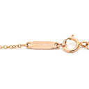 ティファニー Tiffany & Co Tトゥー サークル ペンダント ダイヤ ローズゴールド K18PG ダイヤモンド ネックレス ピンクゴールド T＆Co. ラウンド