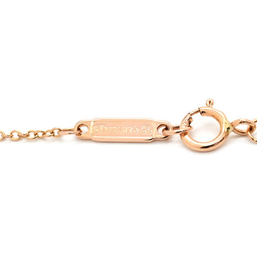 ティファニー Tiffany & Co Tトゥー サークル ペンダント ダイヤ ローズゴールド K18PG ダイヤモンド ネックレス ピンクゴールド T＆Co. ラウンド