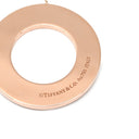 ティファニー Tiffany & Co Tトゥー サークル ペンダント ダイヤ ローズゴールド K18PG ダイヤモンド ネックレス ピンクゴールド T＆Co. ラウンド