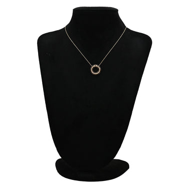 ティファニー Tiffany & Co Tトゥー サークル ペンダント ダイヤ ローズゴールド K18PG ダイヤモンド ネックレス ピンクゴールド T＆Co. ラウンド
