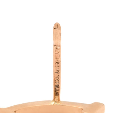 ティファニー Tiffany & Co Ｔスマイル ミニ ダイヤ 60150743 ローズゴールド K18PG ダイヤモンド ピアス ピンクゴールド T&Co. 750 18K RG PG