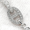 エルメス HERMES シェーヌダンクル アンシェネ ホワイトゴールド K18WG ダイヤモンド ネックレス 18K 750AU WG ダイヤモンド 29石