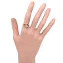 エルメス HERMES シェーヌダンクル コントゥール MM H122605B 0052 ローズゴールド K18PG ダイヤモンド #52(JP12) リング 指輪 ピンクゴールド 750 18K RG ダイヤ 11.5号