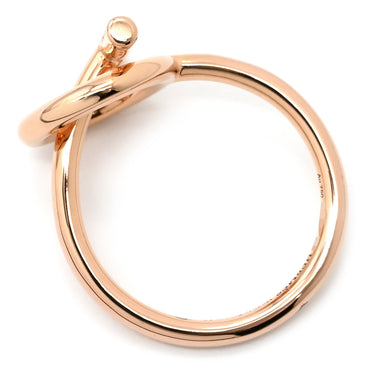 エルメス HERMES エシャペPM H219691B 00052 ローズゴールド K18PG ダイヤモンド #52(JP12) リング 指輪 ピンクゴールド 750AU 18K クラスプモチーフ 11.5号
