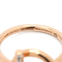エルメス HERMES エシャペPM H219691B 00052 ローズゴールド K18PG ダイヤモンド #52(JP12) リング 指輪 ピンクゴールド 750AU 18K クラスプモチーフ 11.5号