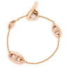 エルメス HERMES ファランドール ローズゴールド K18PG ST ブレスレット ピンクゴールド 18K 750 シェーヌダンクルモチーフ