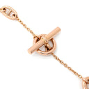 エルメス HERMES ファランドール ローズゴールド K18PG ST ブレスレット ピンクゴールド 18K 750 シェーヌダンクルモチーフ
