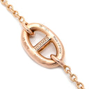 エルメス HERMES ファランドール ローズゴールド K18PG ST ブレスレット ピンクゴールド 18K 750 シェーヌダンクルモチーフ