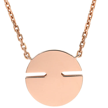 ショーメ CHAUMET ジュ ドゥ リアン ハーモニー SM 084428 レッド×ピンクゴールド K18PG ダイヤモンド カーネリアン ネックレス 赤 カーネリアン メダル 750 18K PG ダイヤ