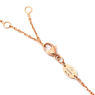 ショーメ CHAUMET ジュ ドゥ リアン ハーモニー SM 084428 レッド×ピンクゴールド K18PG ダイヤモンド カーネリアン ネックレス 赤 カーネリアン メダル 750 18K PG ダイヤ