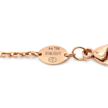 ショーメ CHAUMET ジュ ドゥ リアン ハーモニー MM ブラック×ピンクゴールド K18PG ダイヤモンド オニキス ネックレス メダル 750 18K PG ダイヤ オニキス