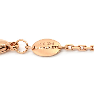 ショーメ CHAUMET ジュ ドゥ リアン ハーモニー ペンダント 084646 ピンクゴールド K18PG ダイヤモンド ネックレス 18K 750PG ダイヤ