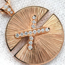 ショーメ CHAUMET ジュ ドゥ リアン ハーモニー ペンダント 084646 ピンクゴールド K18PG ダイヤモンド ネックレス 18K 750PG ダイヤ