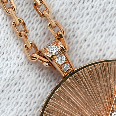 ショーメ CHAUMET ジュ ドゥ リアン ハーモニー ペンダント 084646 ピンクゴールド K18PG ダイヤモンド ネックレス 18K 750PG ダイヤ