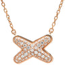 ショーメ CHAUMET ジュ ドゥ リアン ダイヤ ペンダント 083221 ピンクゴールド K18PG ダイヤモンド ネックレス 750 18K PG ブリリアントカット