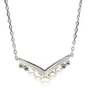 ショーメ CHAUMET ジョゼフィーヌ エグレット 084966 ホワイトゴールド K18WG ダイヤモンド アコヤパール ネックレス K18 750 ダイヤモンド アコヤパール