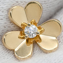 ヴァンクリーフアーペル Van Cleef & Arpels フリヴォル ピアス ミニ VCARPJMN00 イエローゴールド K18YG ダイヤモンド ピアス Au750 18K 18金 ダイヤモンド