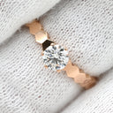 ショーメ CHAUMET ビー ドゥ ショーメ ソリテール J4NG00 ピンクゴールド K18PG #51(JP11) リング 指輪 Bee My Love ダイヤ 10.5号