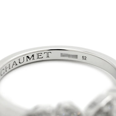 ショーメ CHAUMET ジョゼフィーヌ ロンド デグレット 083668 ホワイトゴールド K18WG ダイヤモンド #52(JP12) リング 指輪 ダイヤモンド ブリリアントカット 10石 12号