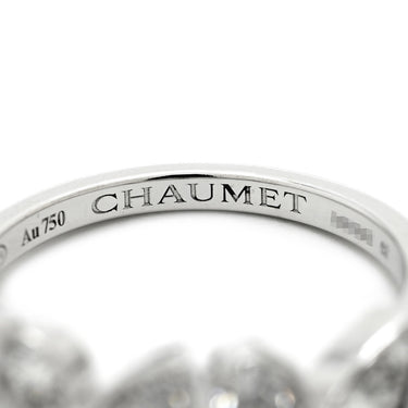 ショーメ CHAUMET ジョゼフィーヌ ロンド デグレット 083668 ホワイトゴールド K18WG ダイヤモンド #52(JP12) リング 指輪 ダイヤモンド ブリリアントカット 10石 12号