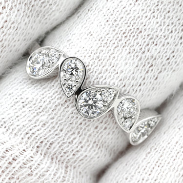ショーメ CHAUMET ジョゼフィーヌ ロンド デグレット 083668 ホワイトゴールド K18WG ダイヤモンド #52(JP12) リング 指輪 ダイヤモンド ブリリアントカット 10石 12号