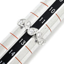 ショーメ CHAUMET ジョゼフィーヌ ロンド デグレット 083668 ホワイトゴールド K18WG ダイヤモンド #52(JP12) リング 指輪 ダイヤモンド ブリリアントカット 10石 12号