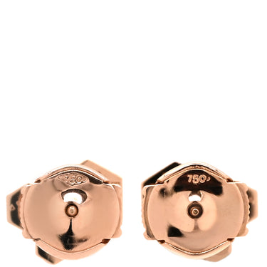 ショーメ CHAUMET ビー ドゥ ショーメ ダイヤ 083985-000 ピンクゴールド K18PG ダイヤモンド ピアス 1石 ビーマイラブ ハニカム