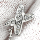 ショーメ CHAUMET ジュ ドゥ リアン ダイヤ ホワイトゴールド K18WG ダイヤモンド ピアス 750 18K WG