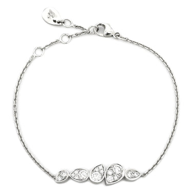 ショーメ CHAUMET ジョゼフィーヌ ロンド デグレット 083861 ホワイトゴールド K18WG ダイヤモンド ブレスレット ダイヤモンド ブリリアントカット 16石